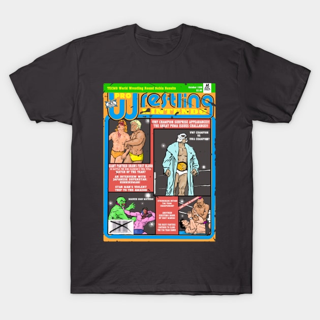 Pro Wrestling NESPWI T-Shirt by PickledGenius